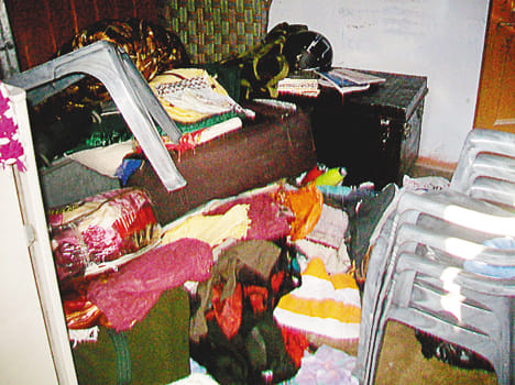 Theft of two million rupees in the house of the soldier