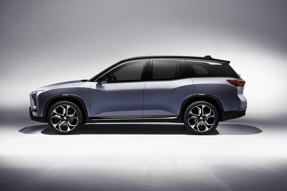 Chinese electric-car maker NIO ES8 car will compete with Tesla