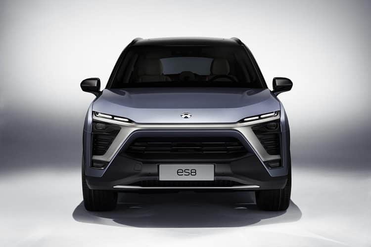 Chinese electric-car maker NIO ES8 car will compete with Tesla