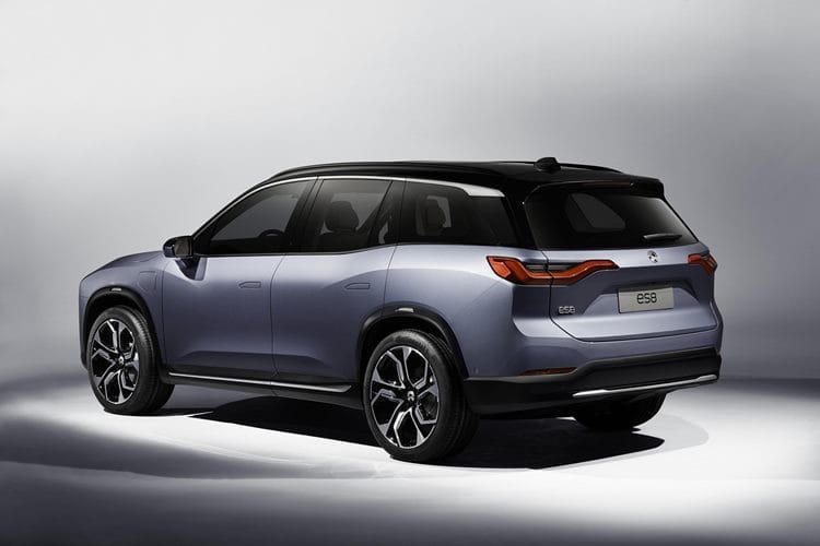 Chinese electric-car maker NIO ES8 car will compete with Tesla