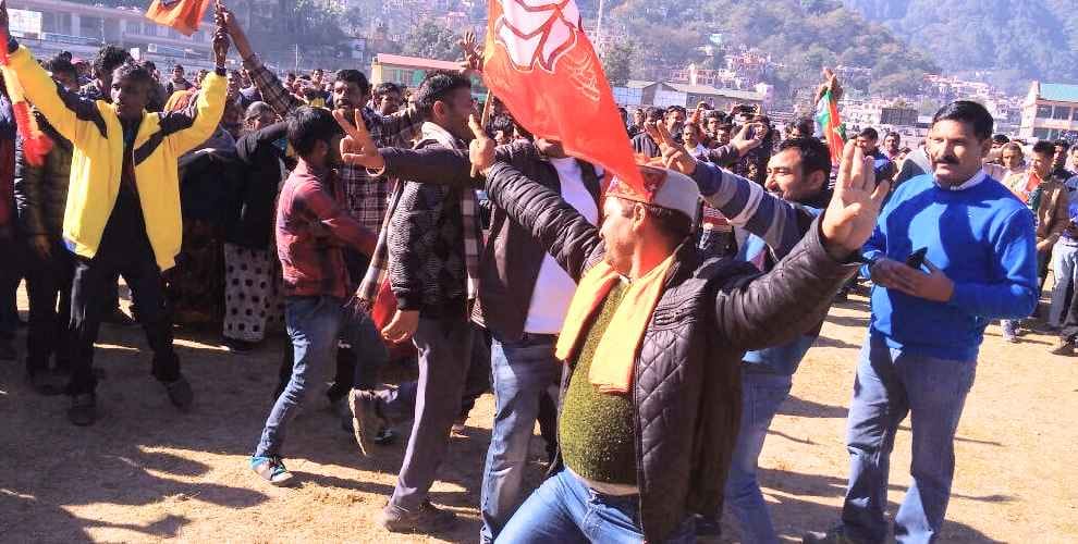 himachal election result 2017 congress get zero seat in mandi