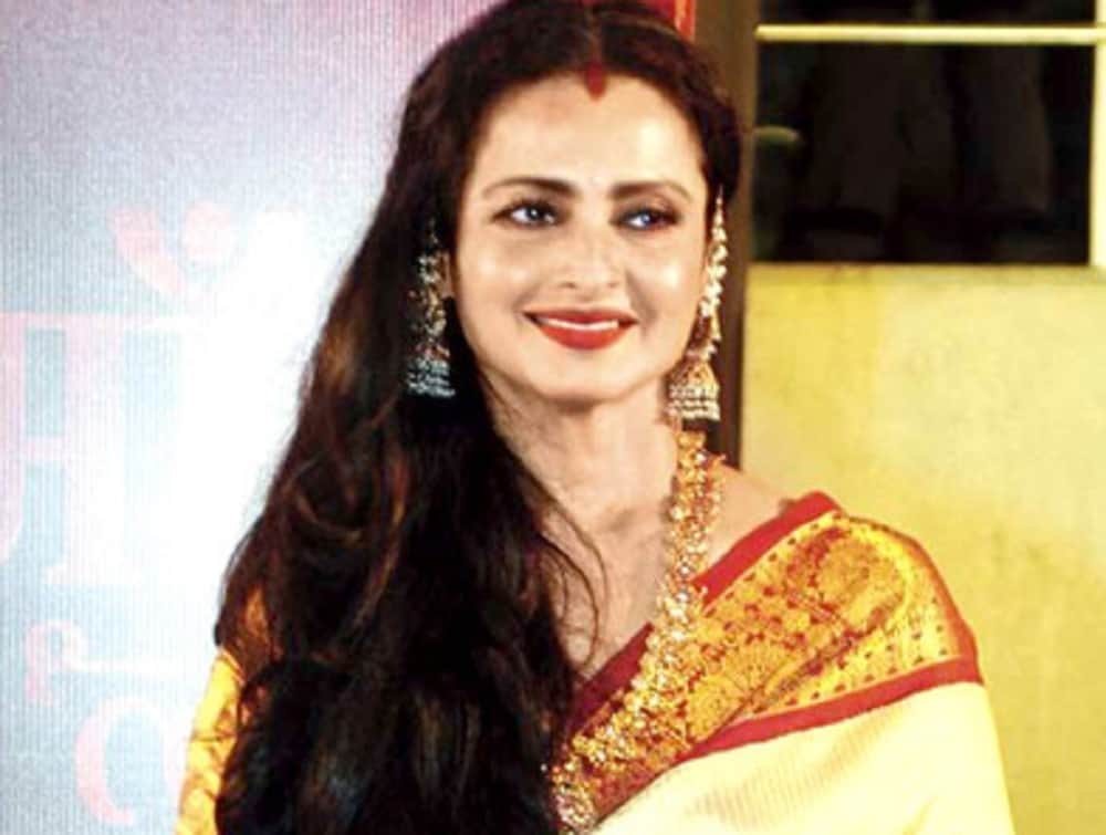 happy birthday rekha in early days she hates amitabh out him from film but later falls in love with