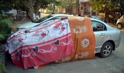 student of ninth class hit 6 cars 