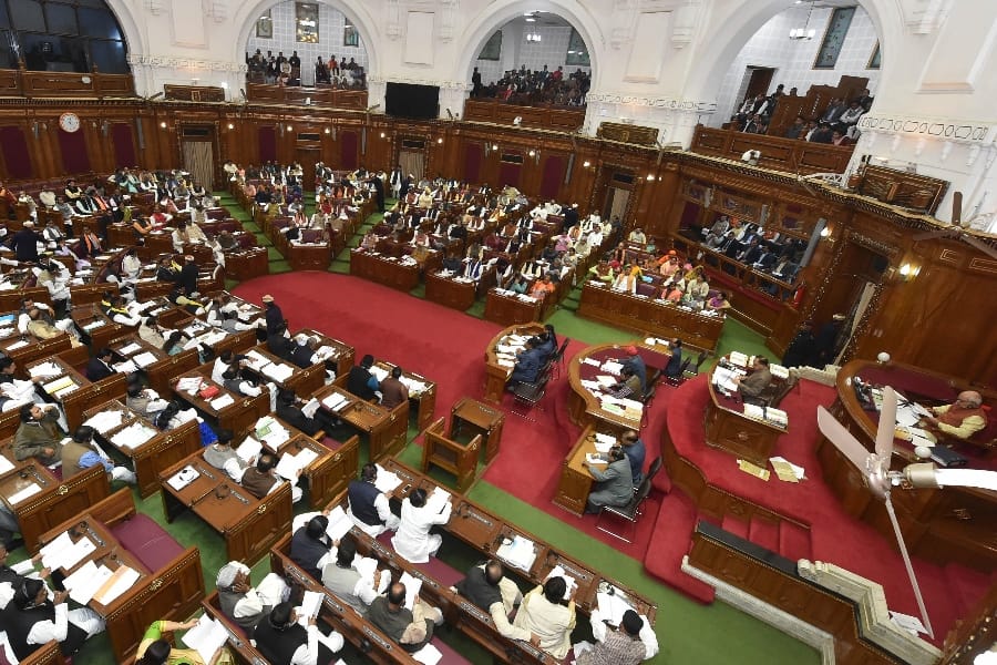 Opposition raises CAA and NRC issue in vidhan sabha chairman not allowed
