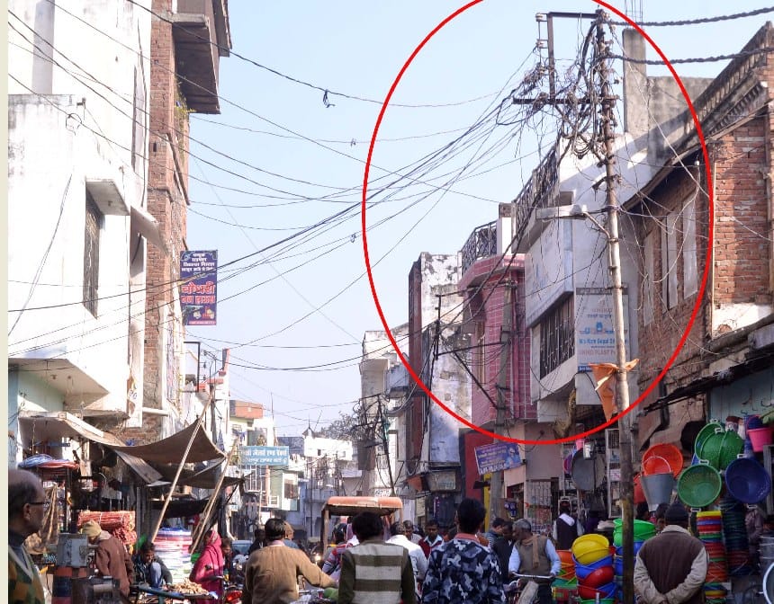 wiring in city