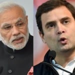 नरेंद्र मोदी व राहुल गांधी