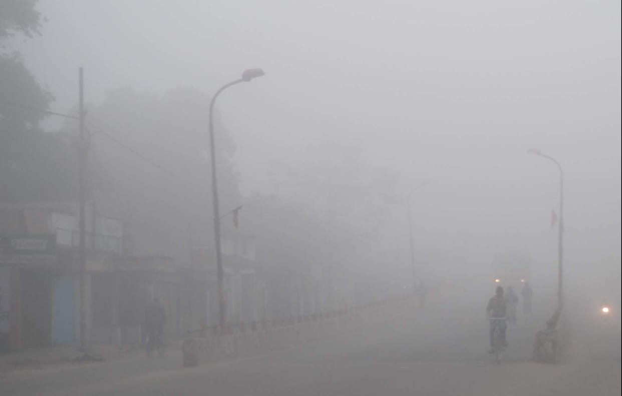 cold outbreaks in the night