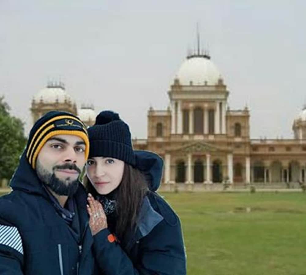Anushka Sharma and Virat Kohli morphed honeymoon photo viral