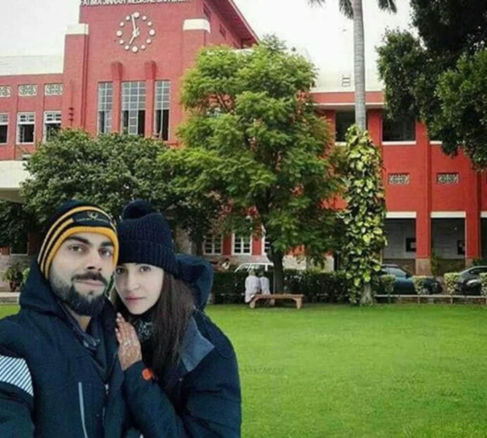 Anushka Sharma and Virat Kohli morphed honeymoon photo viral