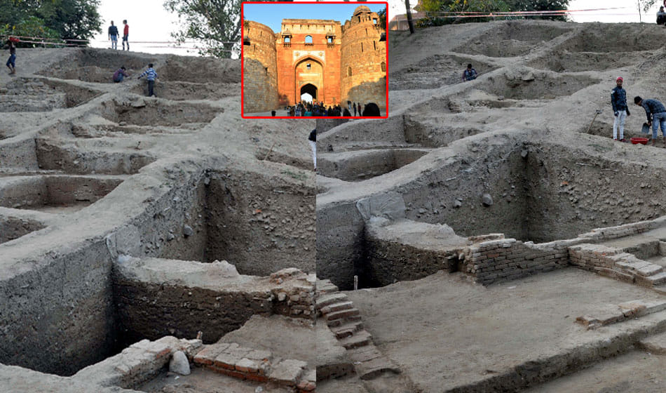 archaeological survey of india found two thousand years old city in old delhi 