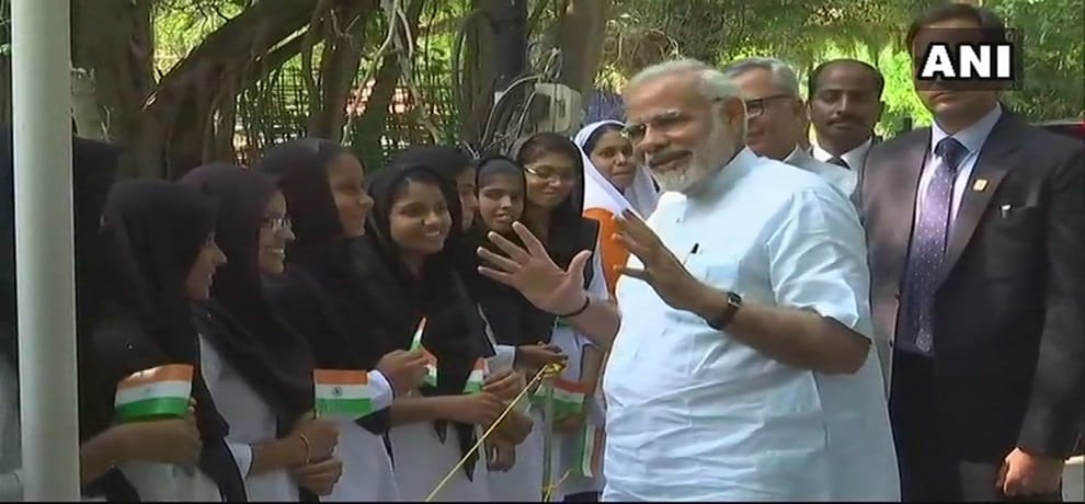 pm modi leaves for lakshadweep who affected by Cyclone ockhi 