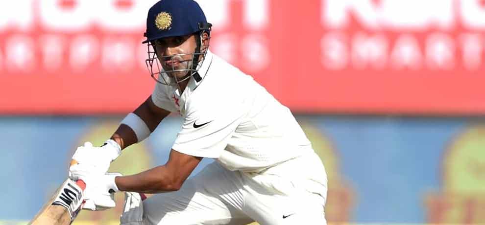 gautam gambhir completes 6000 runs in ranji trophy