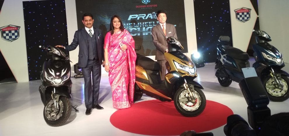 Okinawa Praise: Fastest e-scooter in India launched at Rupees 59889