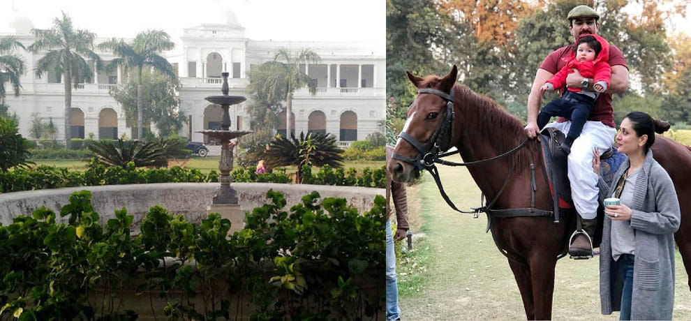 celebration of taimur ali khan birthday celebration in pataudi palace haryana