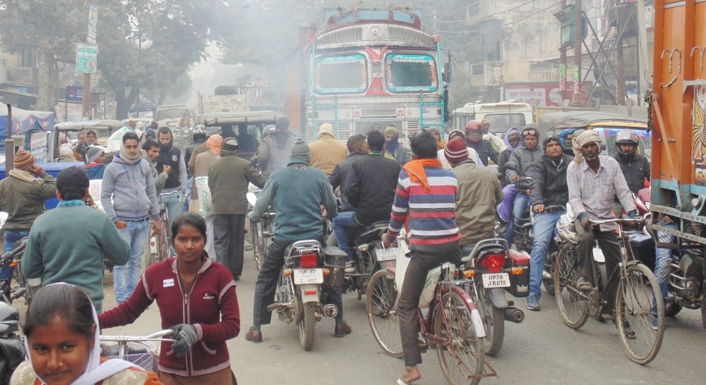people are troubled because of the jam