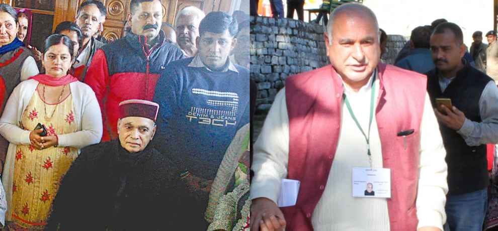 himachal election results 2017 prem kumar dhumal and gulab singh thakur story