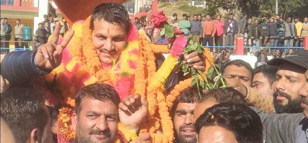 himachal election result 2017 highest vote to bjp candidate vinod kumar