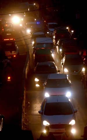 The city struggling with jam