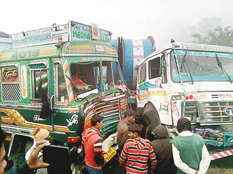 Bike rider dies in ten injured, ten injured