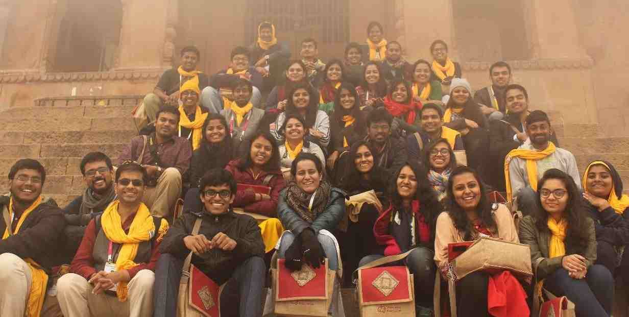 IIT and IIM yourh arrived kashi for good governance yatra