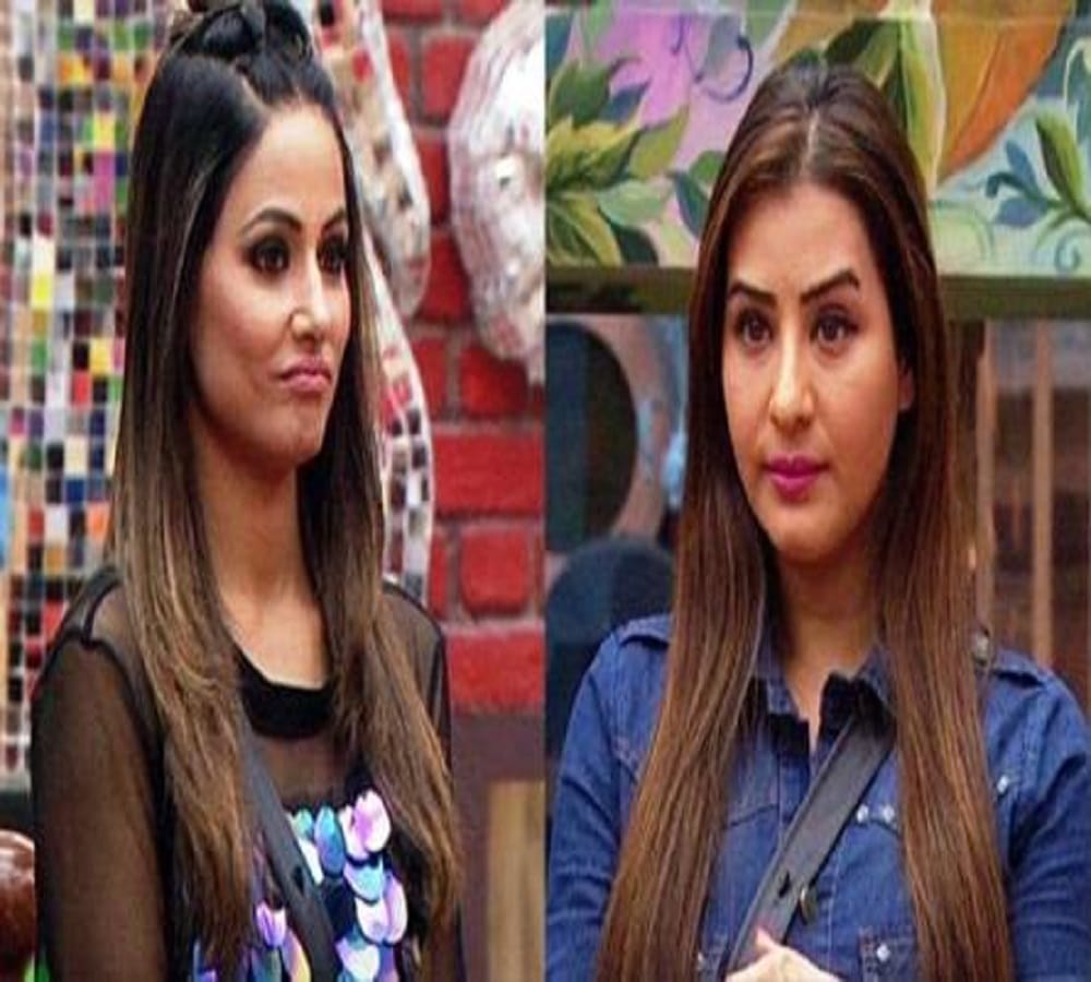 Difference in votes between Shinde and hina was in Millions in bigg boss
