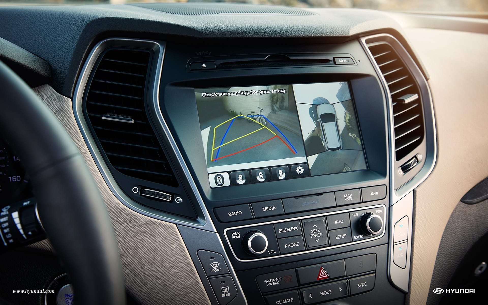 Six best car infotainment system including toyota, tata and hyundai