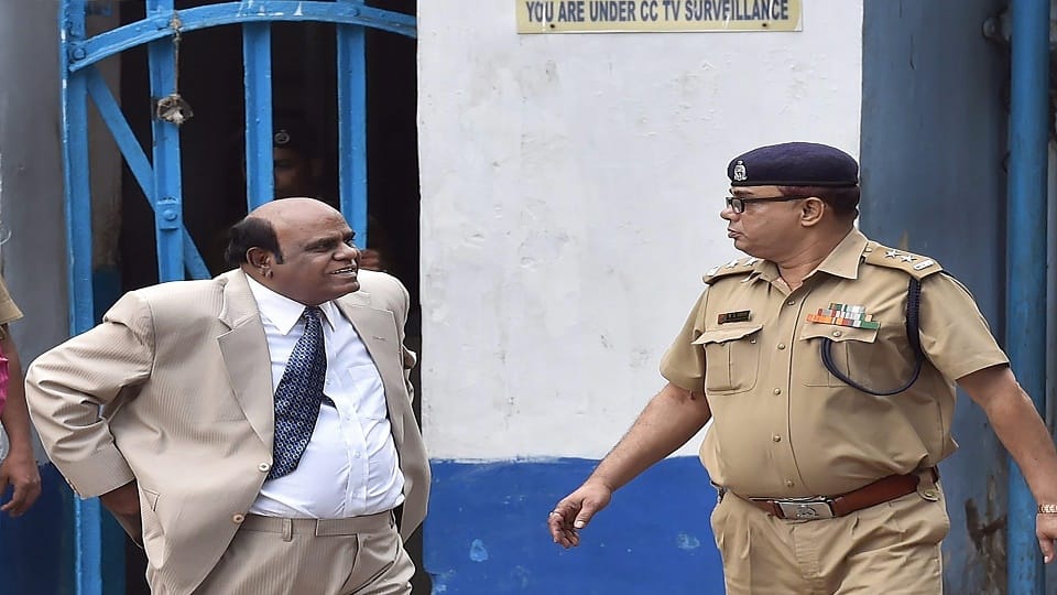 Justice Karnan, arrested on June 20, will be released from jail today