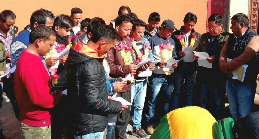 Plastic materials will not carry in high Himalayan regions