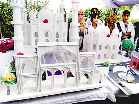 Children's Taj Mahal praised