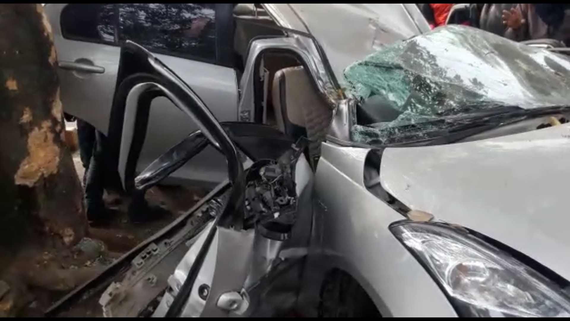 car accident in aashiyana lucknow, women found dead