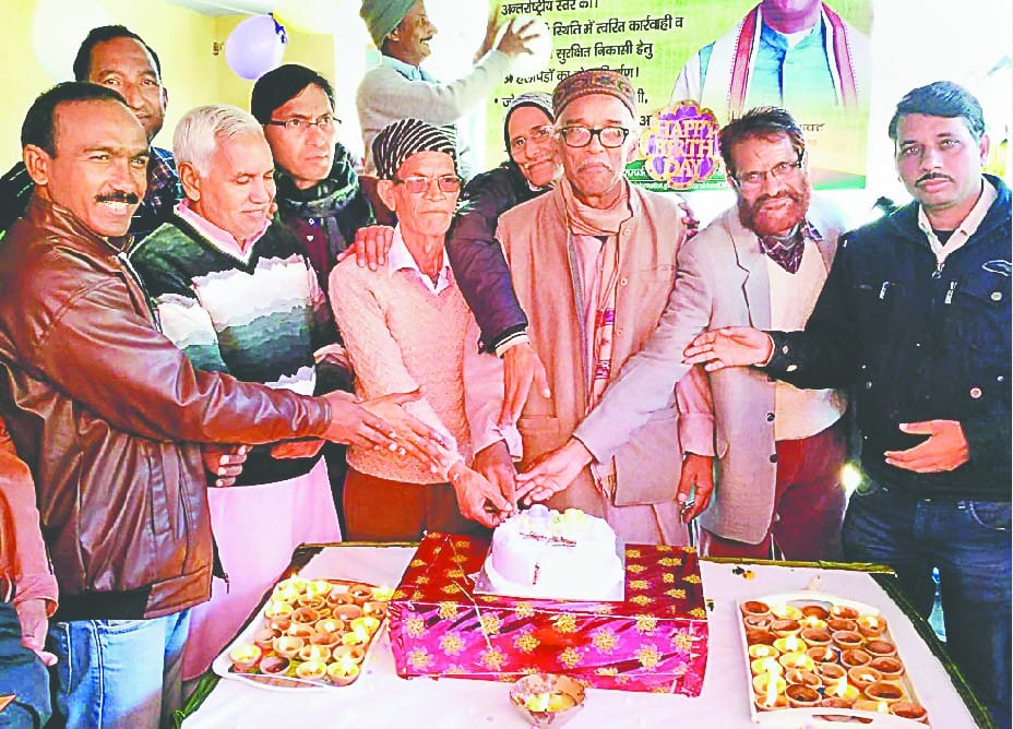 uttarakhand cm trivendra singh rawat birthday celebration photos