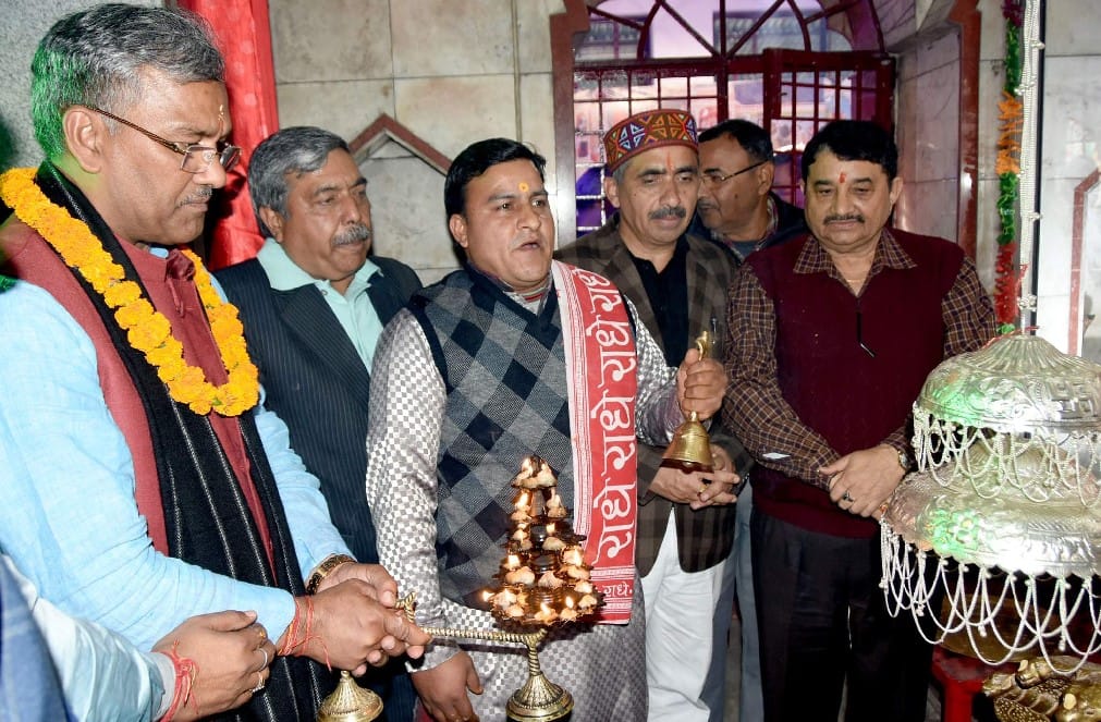 uttarakhand cm trivendra singh rawat birthday celebration photos