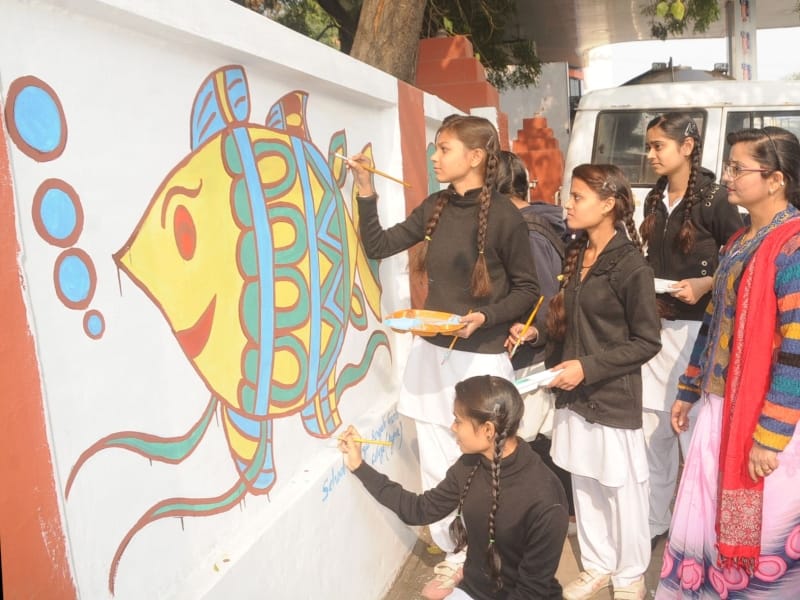 agra administration requested money for work done by school student