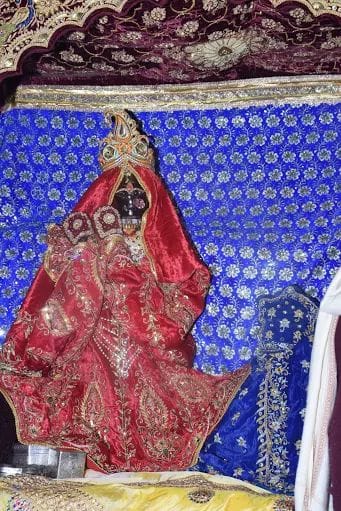 राधावल्लभ लाल ने लक्ष्मीजी के वेश में दिए दर्शन