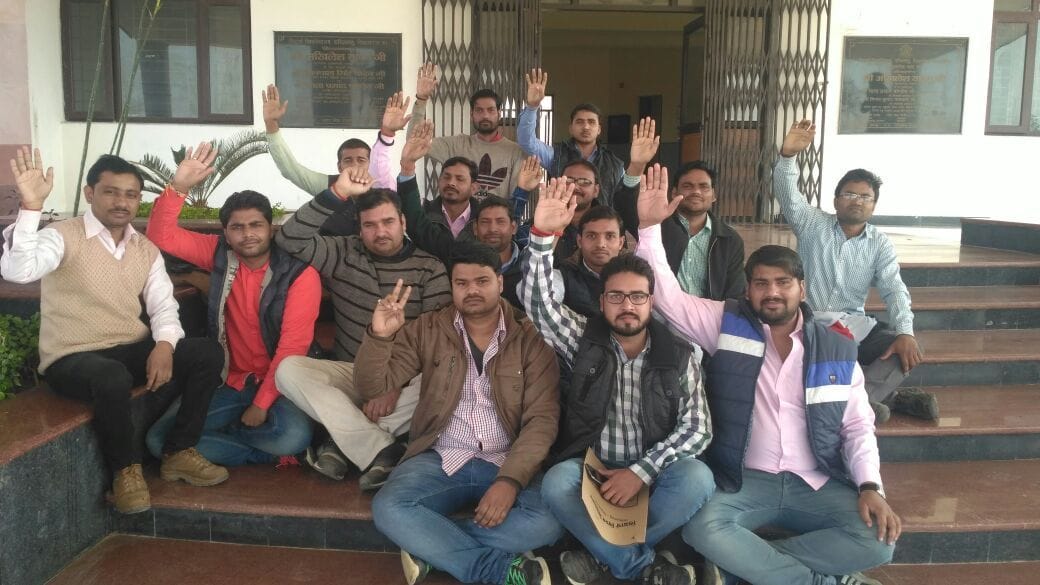 University staff did work out boycott