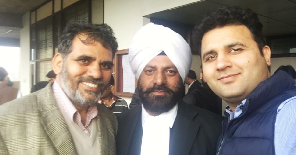 NK Sharma and Vineet Joshi release in the 9-year-old case