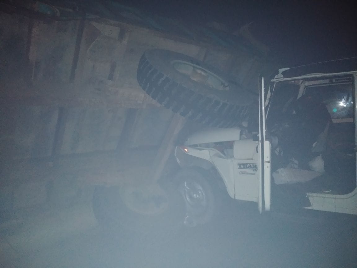 one more died in agra accident due to fog