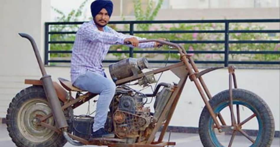unique bike, super bike bambukat assembld by using garbage things