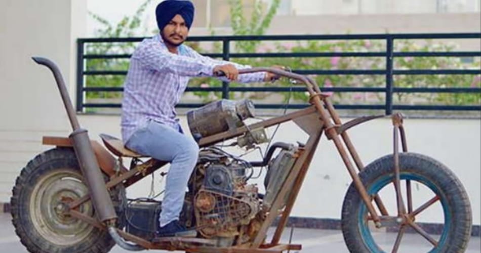unique bike, super bike bambukat assembld by using garbage things