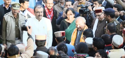himachal bjp meeting for the selection of cm candidate