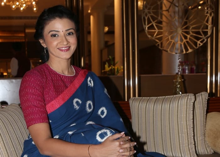 film actress suhasi dhami in lucknow