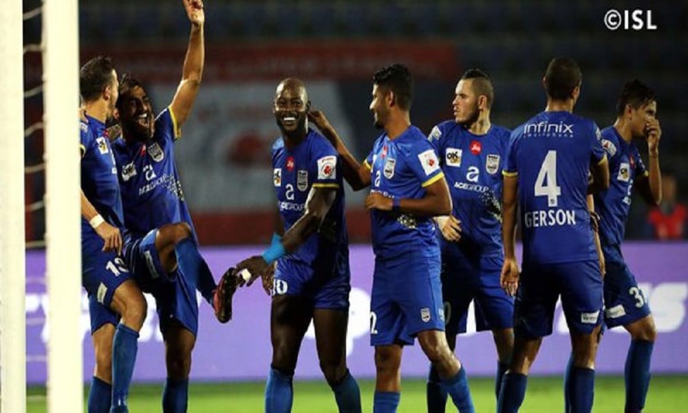 ISL: Mumbai City FC beats northeast united fc by 2-0 in Guwahati 