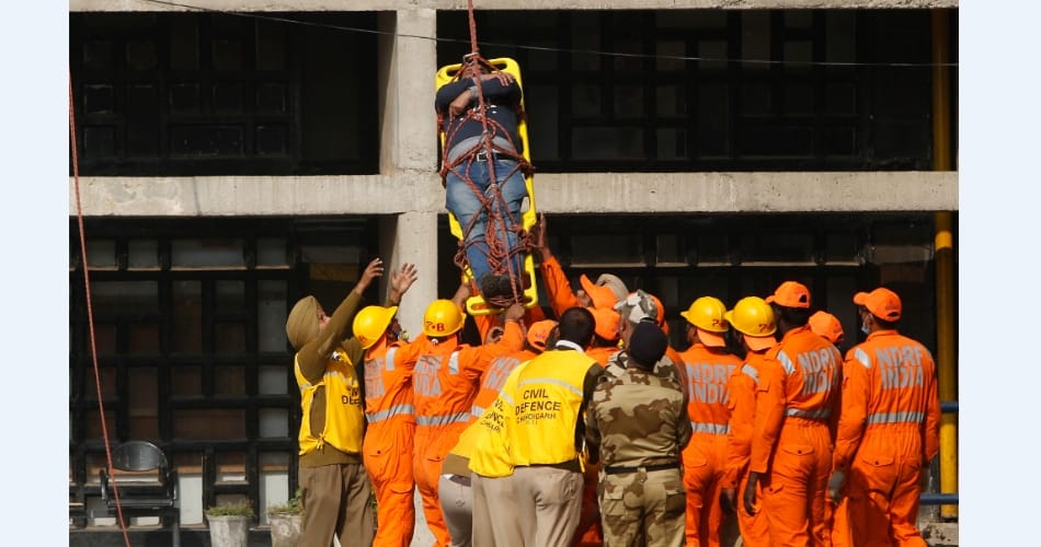 Mega Mock Drill to Check Earthquake Preparedness in Haryana