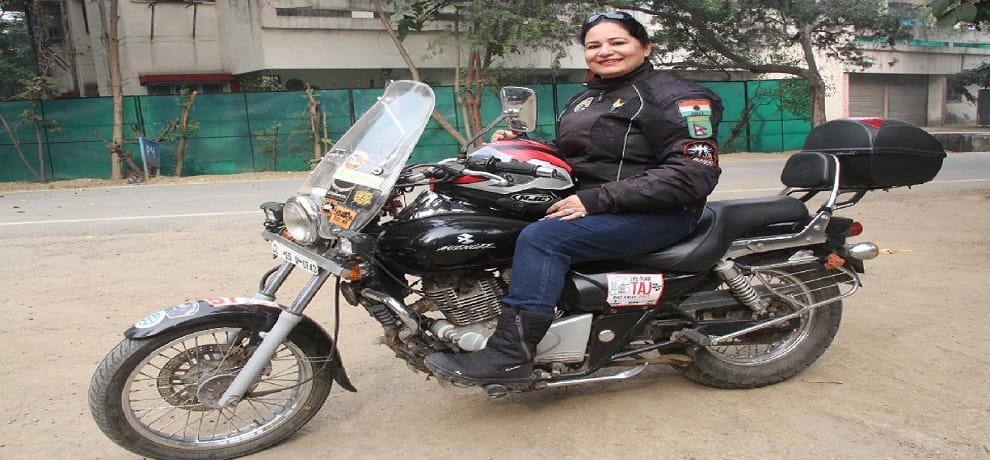 pallavi fauzdar has made several world records in bike riding