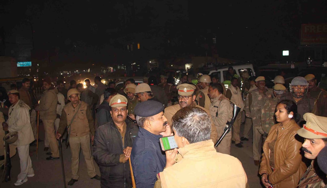 Violence erupts out at BHU security guard silent