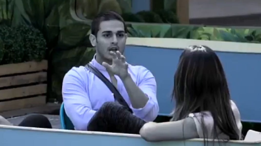 Bigg Boss 11 contestant Priyank Sharma fights with Hina Khan on commenting over Vikas Gupta outfit 