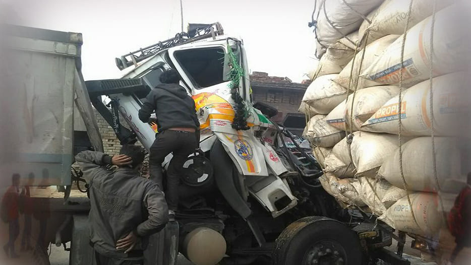 Seven injured including women in road accidents
