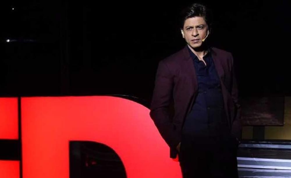 shahrukh khan on his show ted talks india says har har mahadev with sivamani