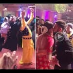 Virat Kohli, Anushka Sharma dance bhangra