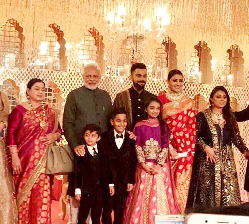 pm narendra modi gift for virat kohli and anushka sharma